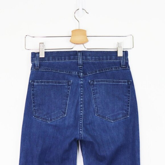 3x1 High Rise Ankle Crop Raw Hem Skinny Jeans Sally Medium Wash‎ Cotton Blend 24 - Picture 9 of 10